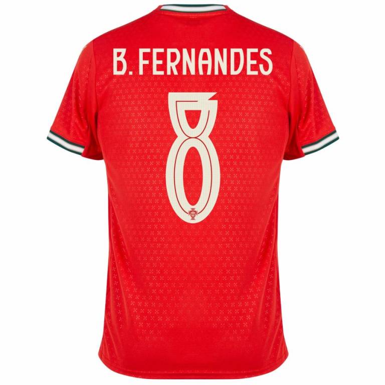 Maillot Portugal Domicile 2025 2026 B. Fernandes (2)