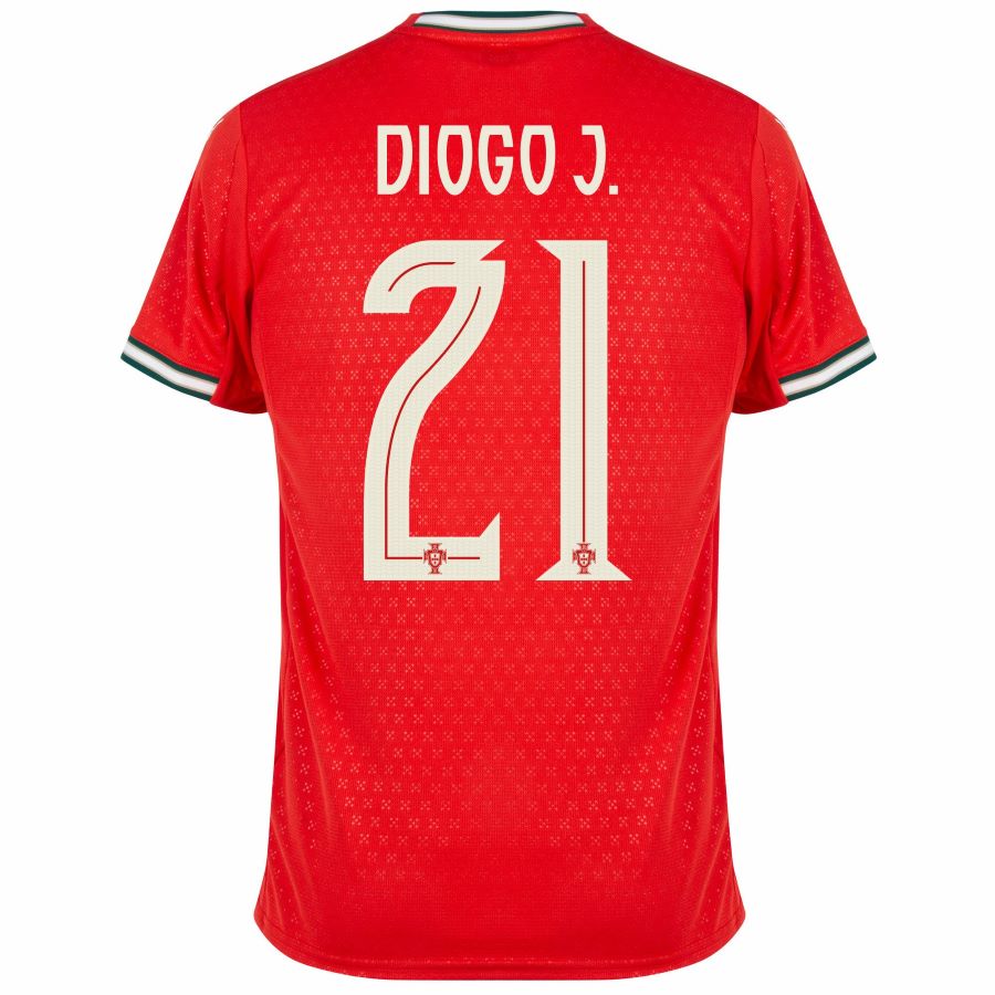 Portugal Home Shirt 2025 2026 Diogo Jota | Foot Soccer Pro