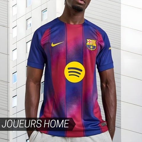 maillot barca domicile 2025 2026