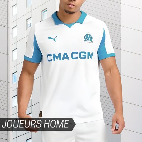 maillot om domicile 2025 2026