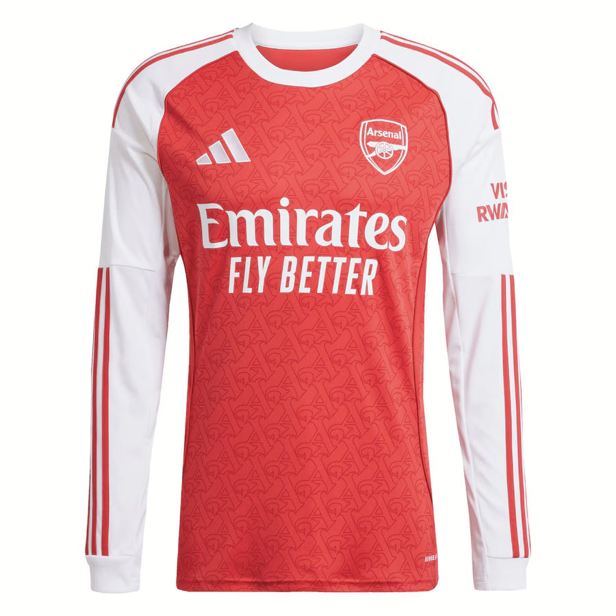 Maillot Arsenal Domicile 2025 2026 Manches Longues (1)