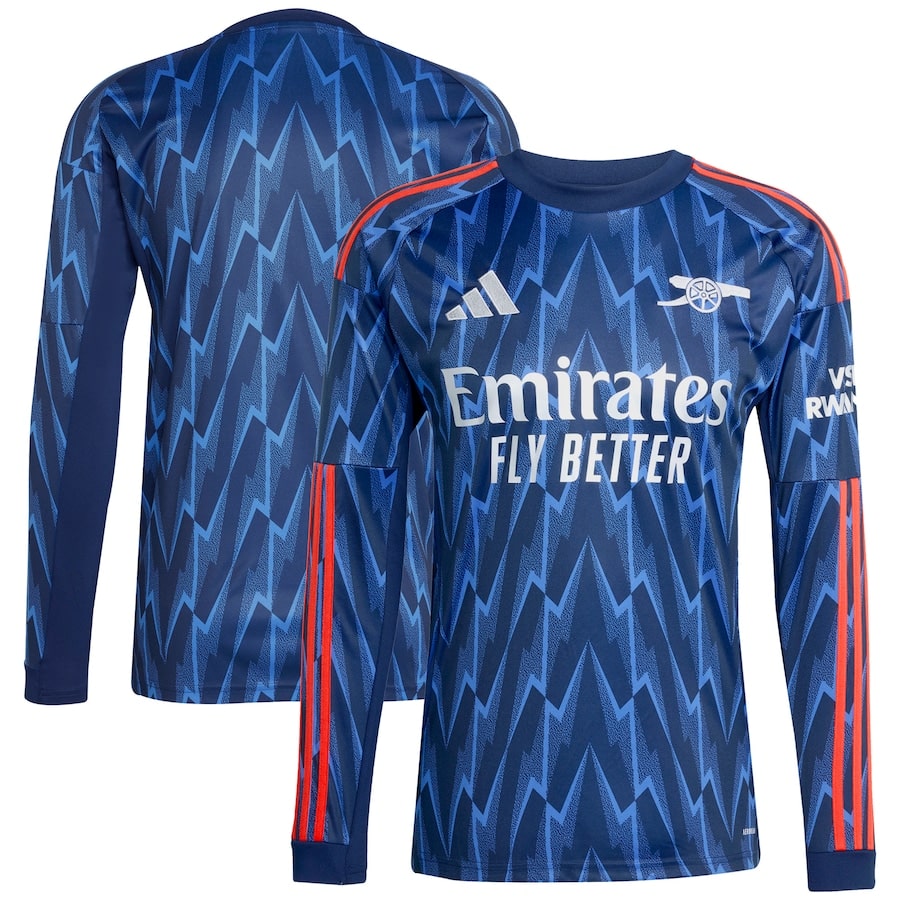 Maillot Arsenal Exterieur 2025 2026 Manches Longues (3)
