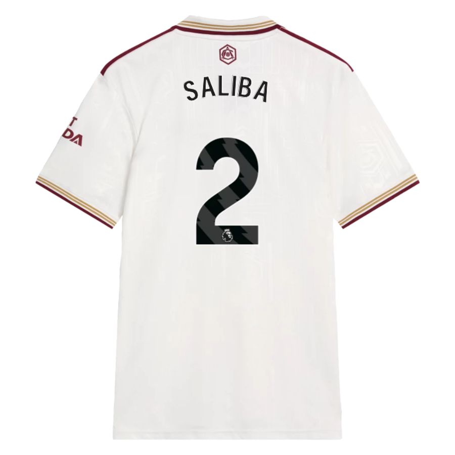 Maillot Arsenal Third 2025 2026 Saliba (2)
