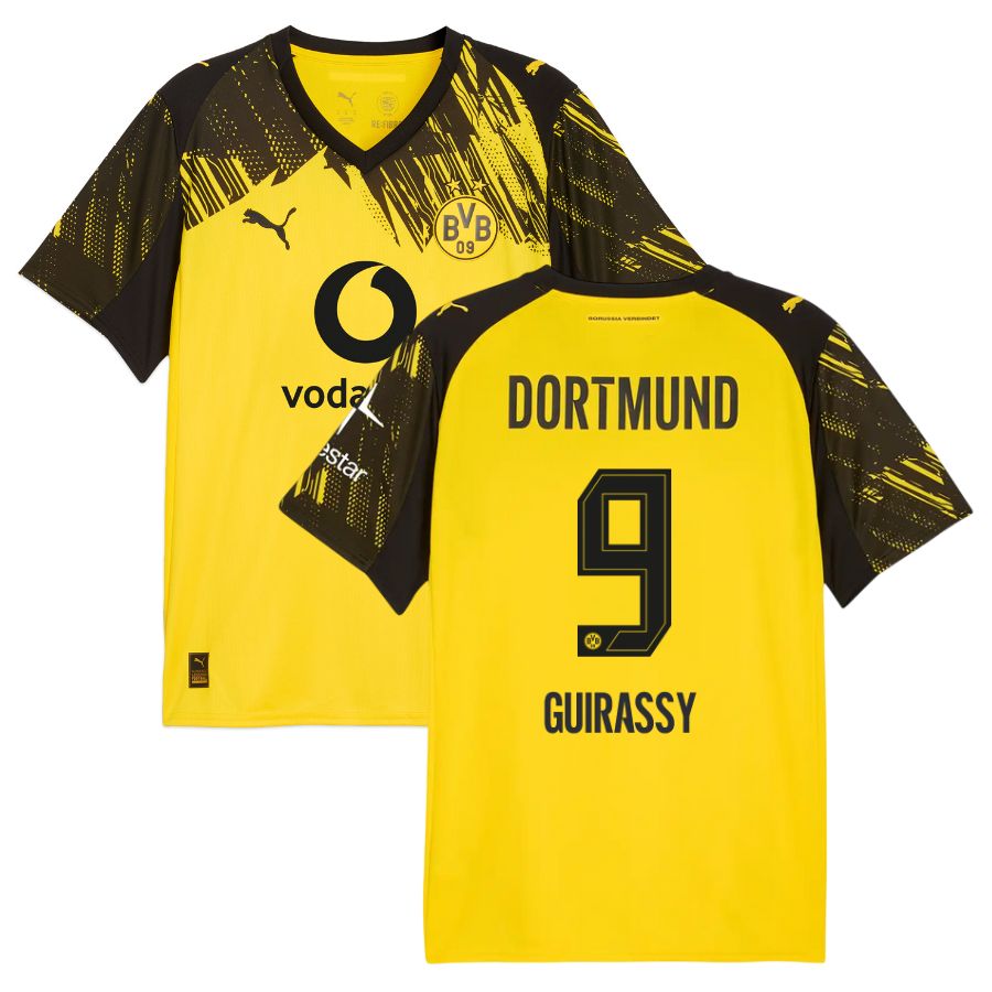Maillot BVB Dortmund Domicile 2025 2026 Guirassy (1)