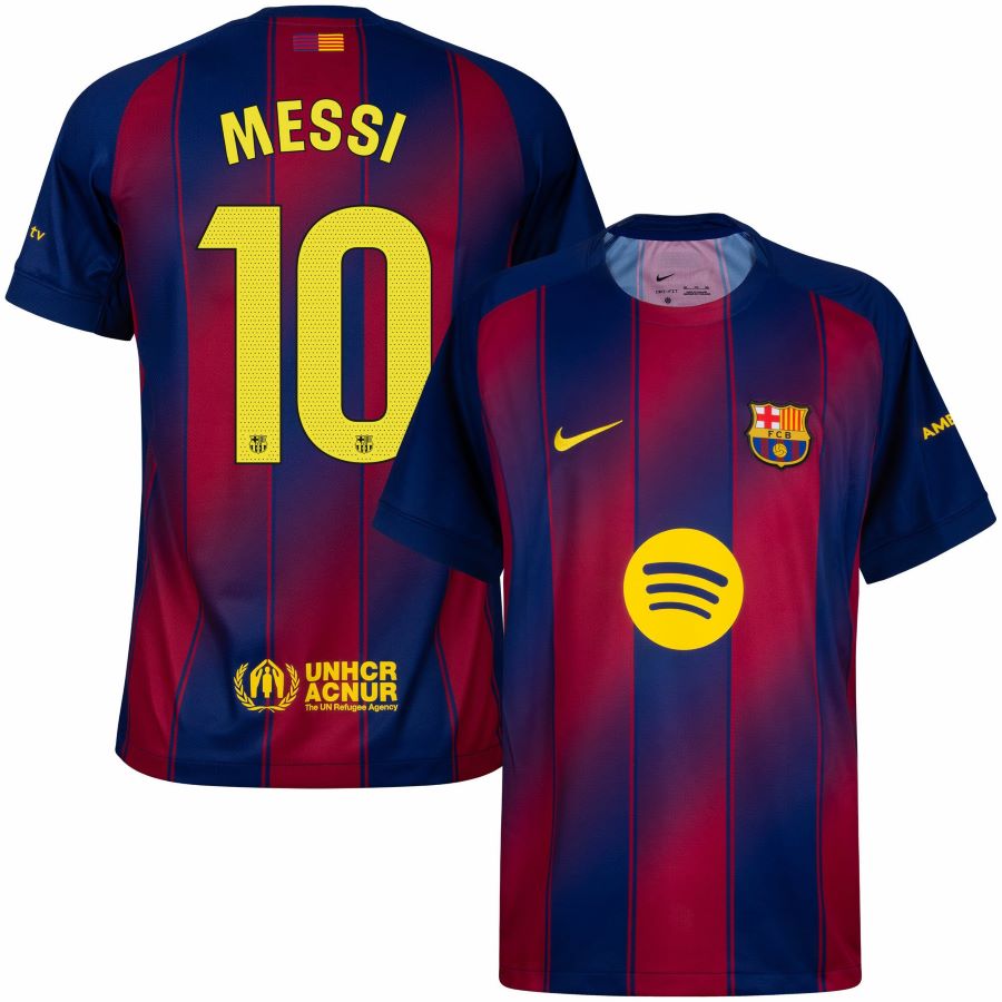 Maillot Barca Domicile 2025 2026 Messi 10 La Liga (1)