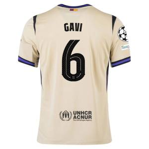 Maillot Barca Exterieur 2025 2026 Gavi UCL (2)