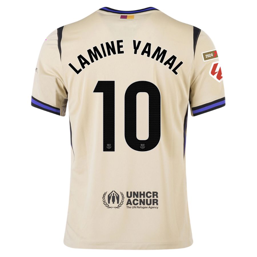 Maillot Barca Exterieur 2025 2026 Lamine Yamal La Liga (2)