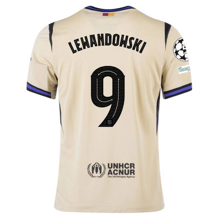 Maillot Barca Exterieur 2025 2026 Lewandowski UCL (2)