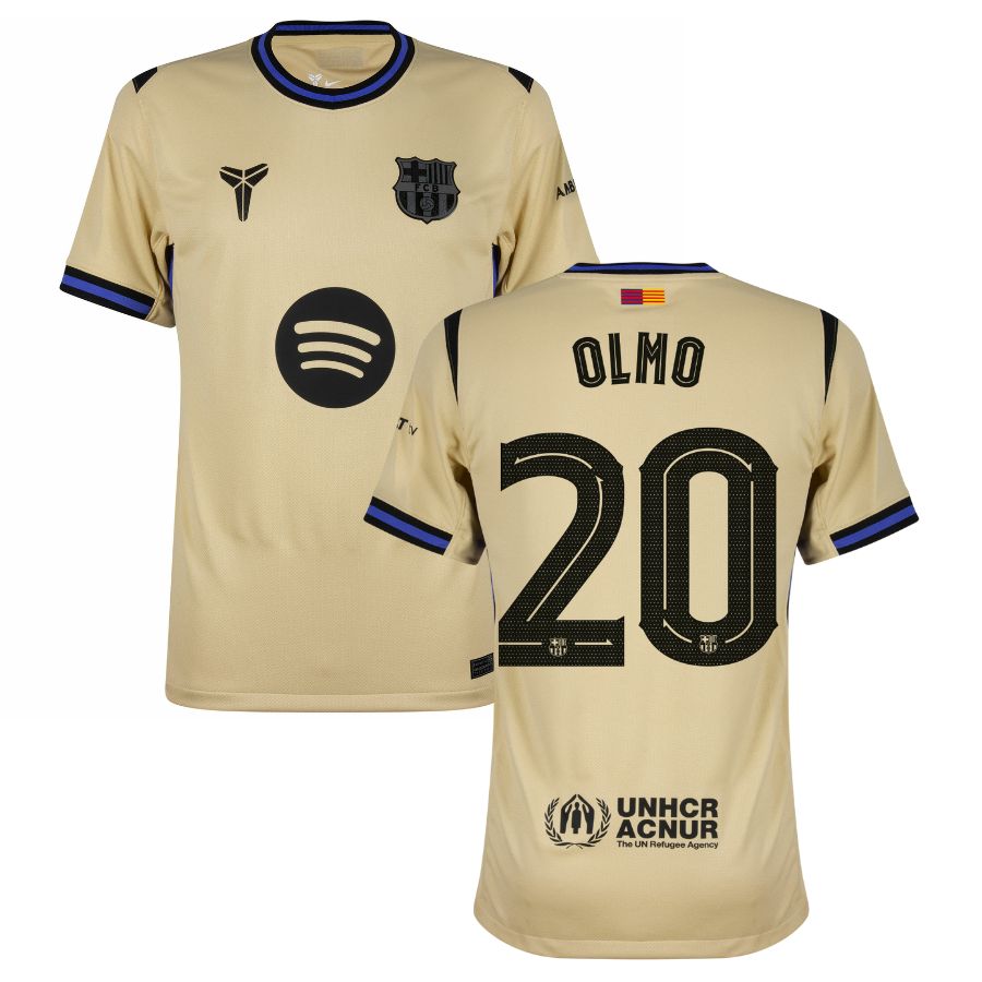 Maillot Barca Exterieur 2025 2026 Olmo (1)