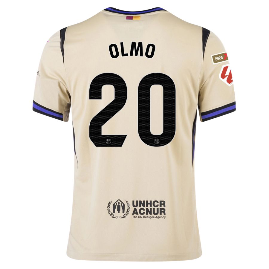 Maillot Barca Exterieur 2025 2026 Olmo La Liga (2)
