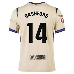 Maillot Barca Exterieur 2025 2026 Rashford La Liga (2)