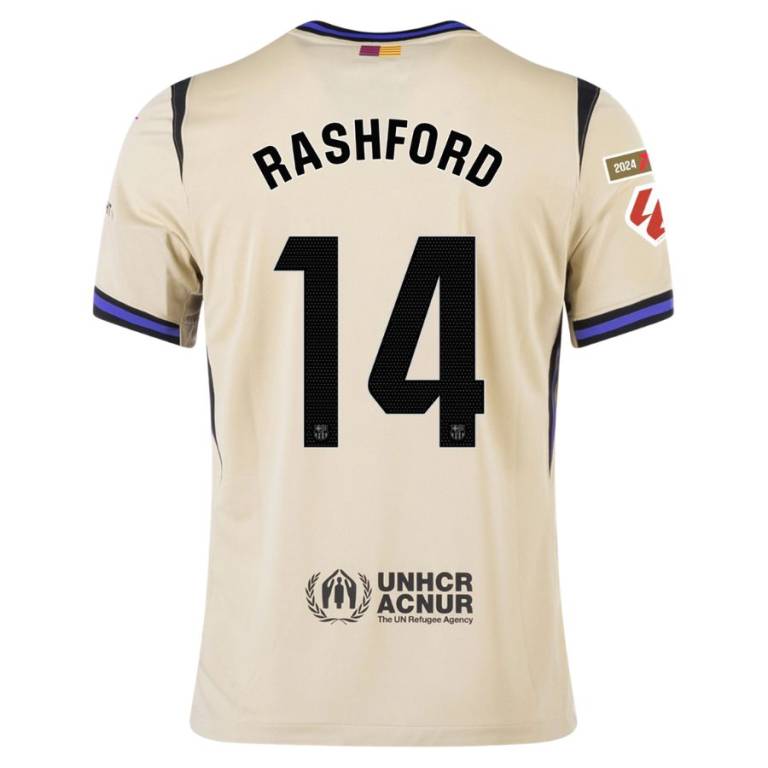 Maillot Barca Exterieur 2025 2026 Rashford La Liga (2)
