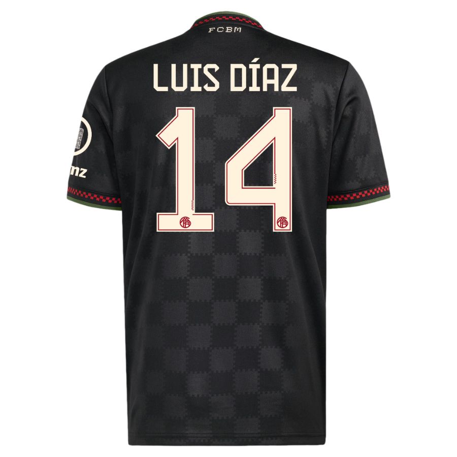 Maillot Bayern Munich Third 2025 2026 Luis Diaz (2)