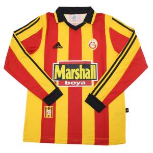Maillot Galatasaray Domicile 1999 2000 Manches Longues (1)