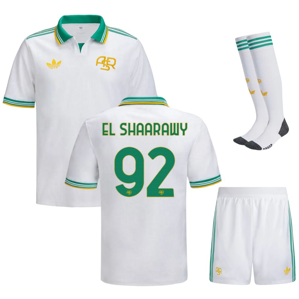 Maillot Kit Enfant AS Roma Third 2025 2026 El Shaarawy
