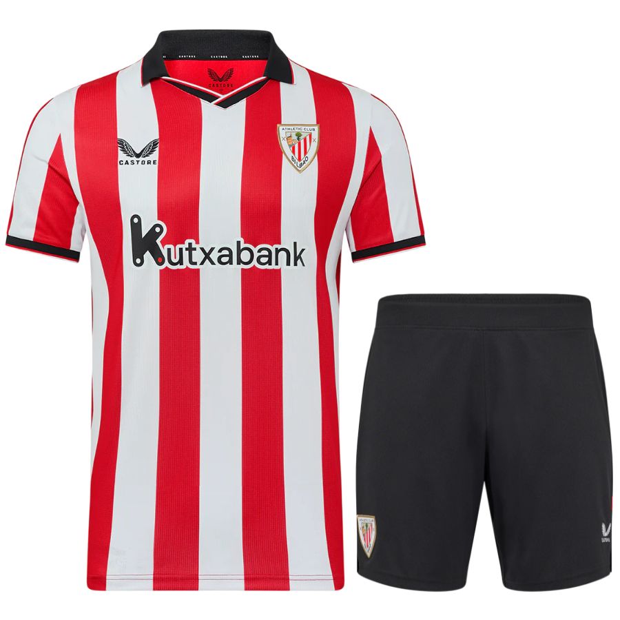 Maillot Kit Enfant Athletic Bilbao Domicile 2025 2026 (1)