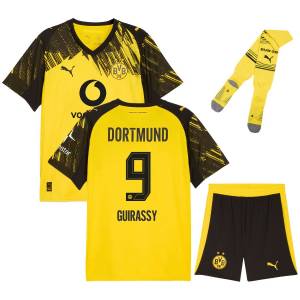 Maillot Kit Enfant BVB Dortmund Domicile 2025 2026 Guirassy