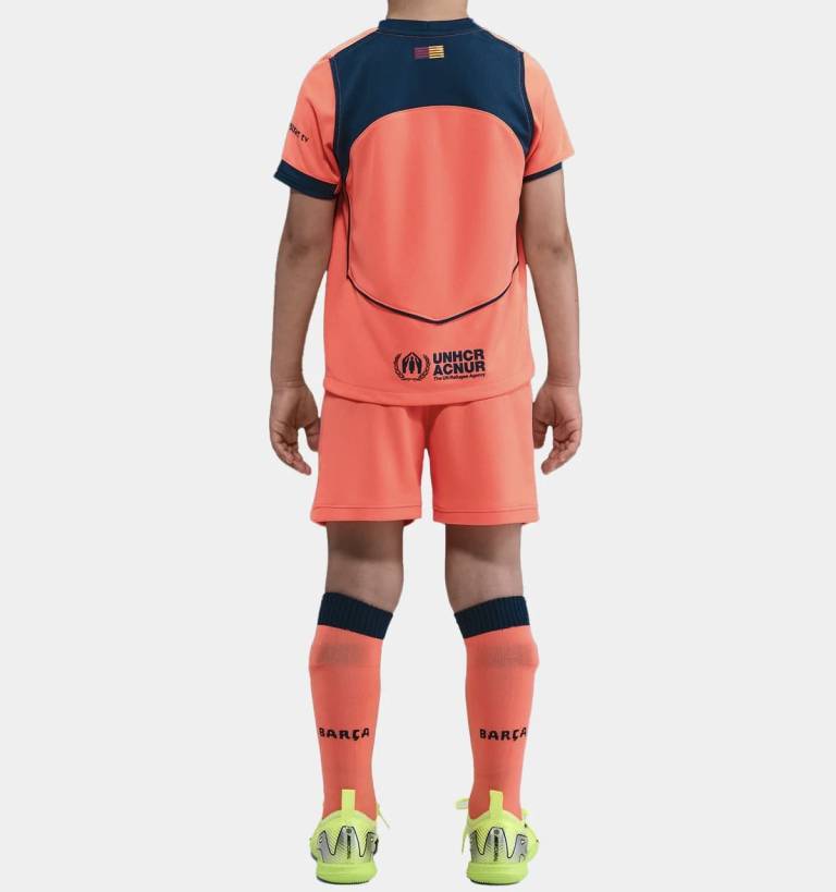 Maillot Kit Enfant Barca 2025 2026 Third (2)