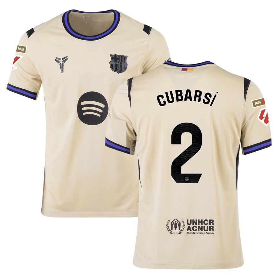 Maillot Kit Enfant Barca Exterieur 2025 2026 Cubarsi La Liga (1)