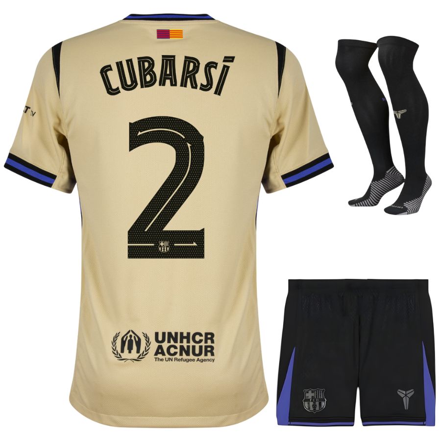 Maillot Kit Enfant Barca Exterieur 2025 2026 Cubarsi