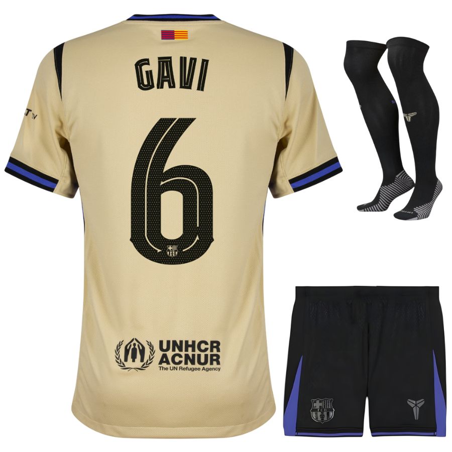 Maillot Kit Enfant Barca Exterieur 2025 2026 Gavi