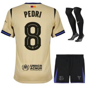 Maillot Kit Enfant Barca Exterieur 2025 2026 Pedri