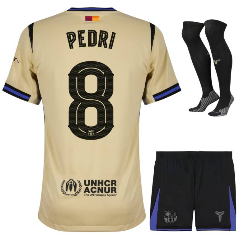 Maillot Kit Enfant Barca Exterieur 2025 2026 Pedri