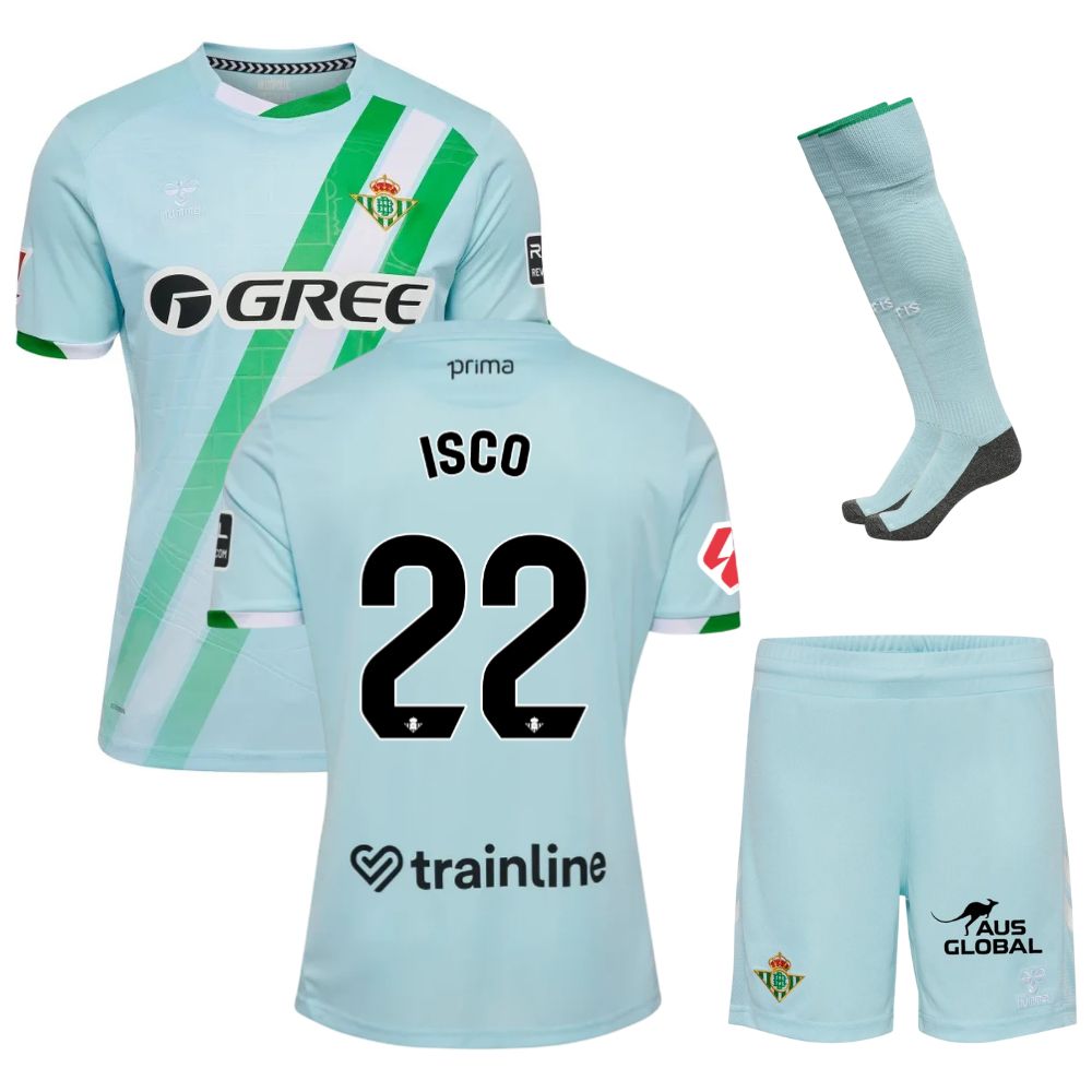 Maillot Kit Enfant Betis Seville Exterieur 2025 2026 Isco