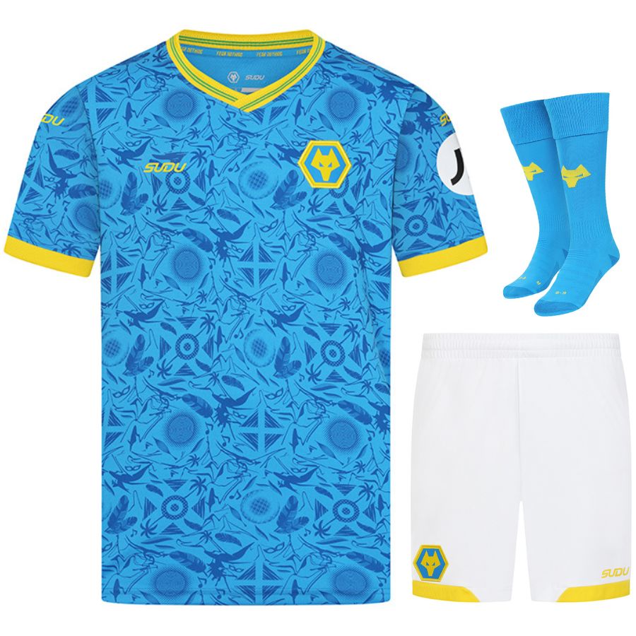 Maillot Kit Enfant Wolverampthon FC Third 2025 2026 (1)
