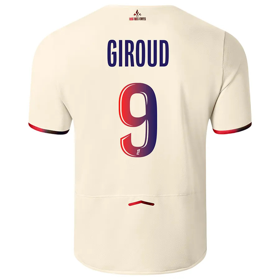 Maillot LOSC Exterieur 2025 2026 Olivier Giroud (1)
