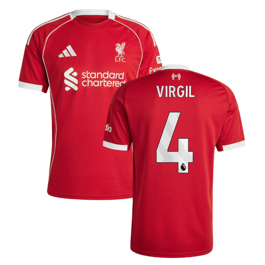 Maillot Liverpool Domicile 2025 2026 Virgil (1)