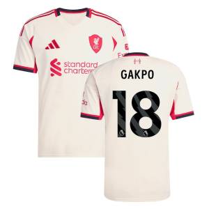 Maillot Liverpool Exterieur 2025 2026 Gakpo