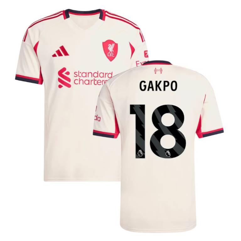 Maillot Liverpool Exterieur 2025 2026 Gakpo (1)