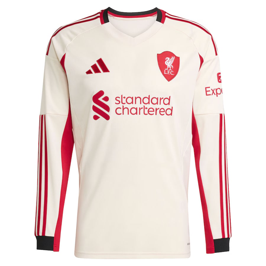 Maillot Liverpool Exterieur 2025 2026 Manches Longues (1)