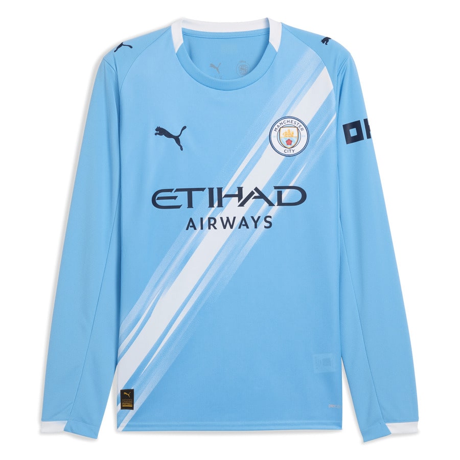 Maillot Manchester City Domicile 2025 2026 Manches Longues (1)