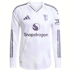 Maillot Manchester United Exterieur 2025 2026 Manches Longues