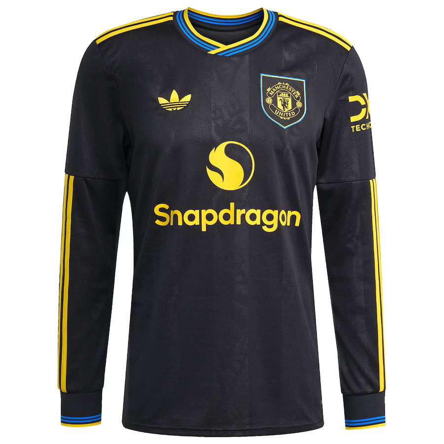 Maillot Manchester United Third 2025 2026 Manches Longues (1)
