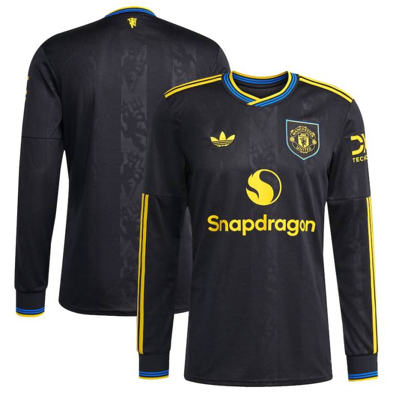 Maillot Manchester United Third 2025 2026 Manches Longues (3)