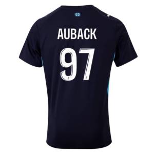 Maillot OM Exterieur 2025 2026 Aubameyang AUBACK 97 (2)
