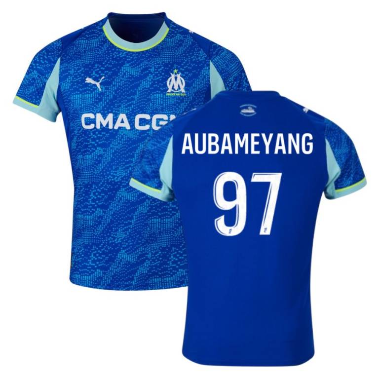 Maillot OM Third 2025 2026 Aubameyang (1)