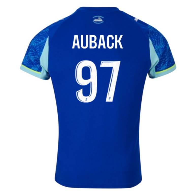 Maillot OM Third 2025 2026 Aubameyang AUBACK 97 (2)