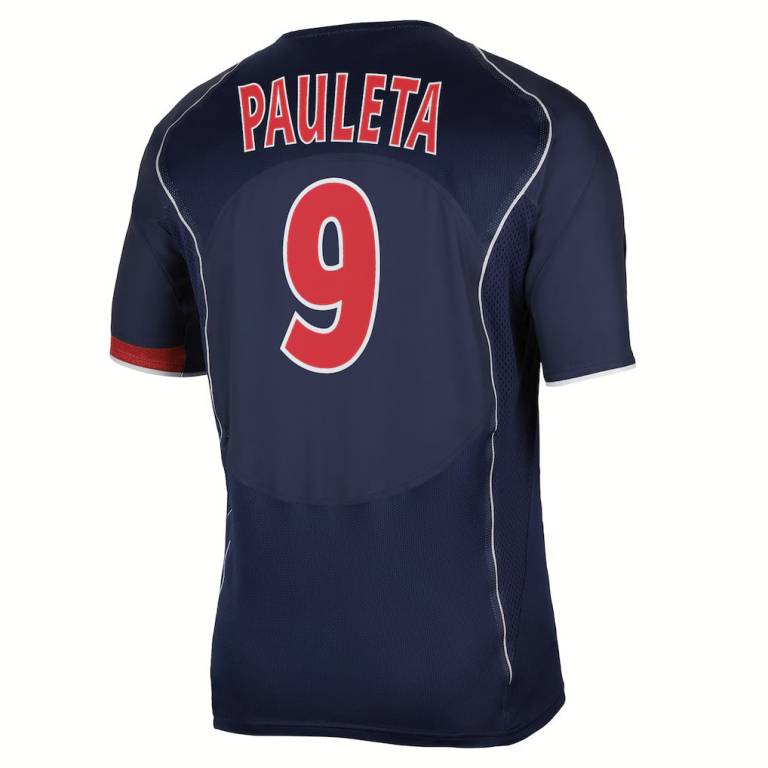 Maillot PSG Domicile 2004 2005 Pauleta (2)