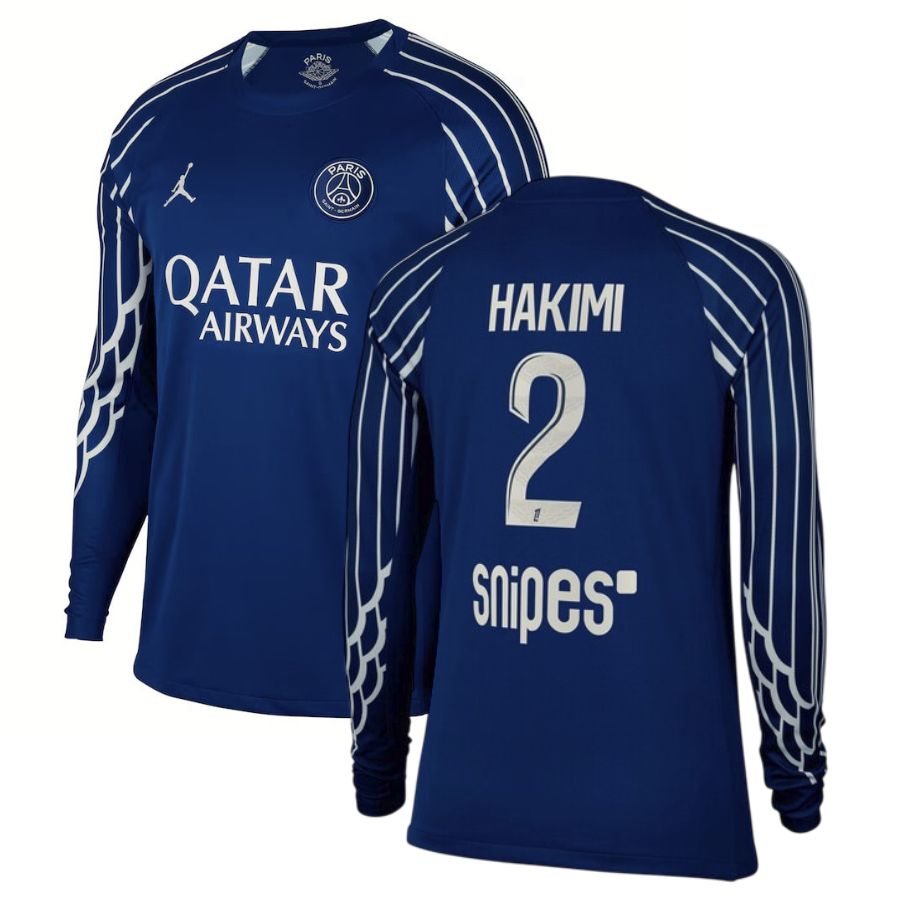 Maillot PSG Fourth 2024 2025 Manches Longues Hakimi (1)