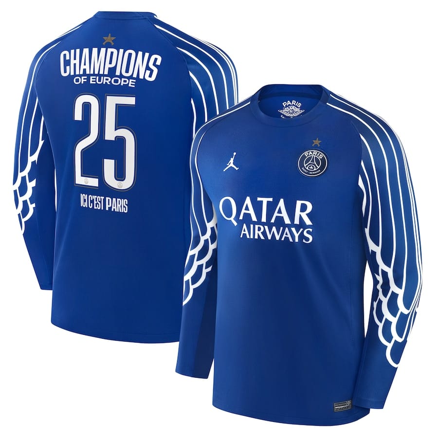 Maillot PSG Fourth Collector Champions d’Europe (1)