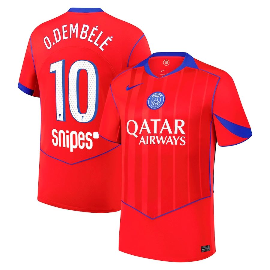 Maillot PSG Third 2025 2026 Dembélé (1)