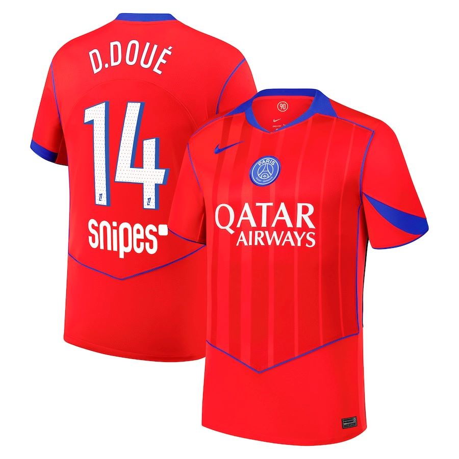 Maillot PSG Third 2025 2026 Désiré Doué (1)