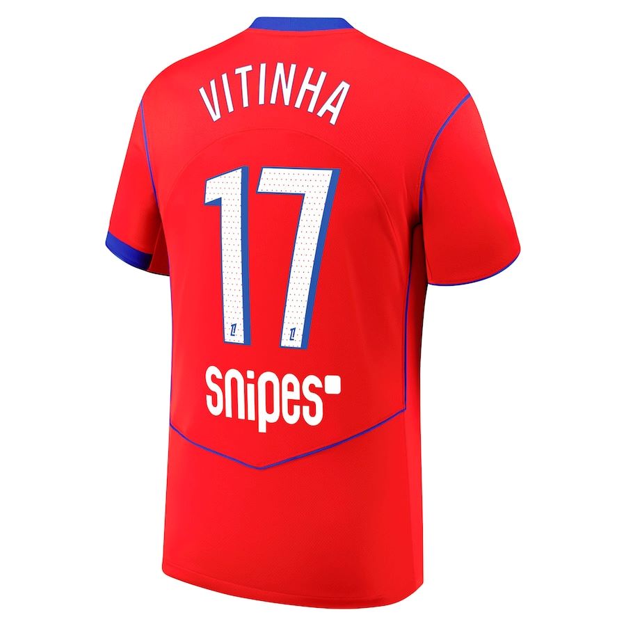 Maillot PSG Third 2025 2026 Vitinha (2)
