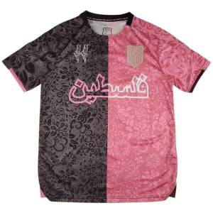 Maillot Palestine Special Edition 2025 2026 Arabe Noir et Rose