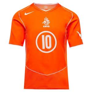 Maillot Pays-Bas Exterieur Ré-Edition Nike 2004 Van Nistelrooy (3)