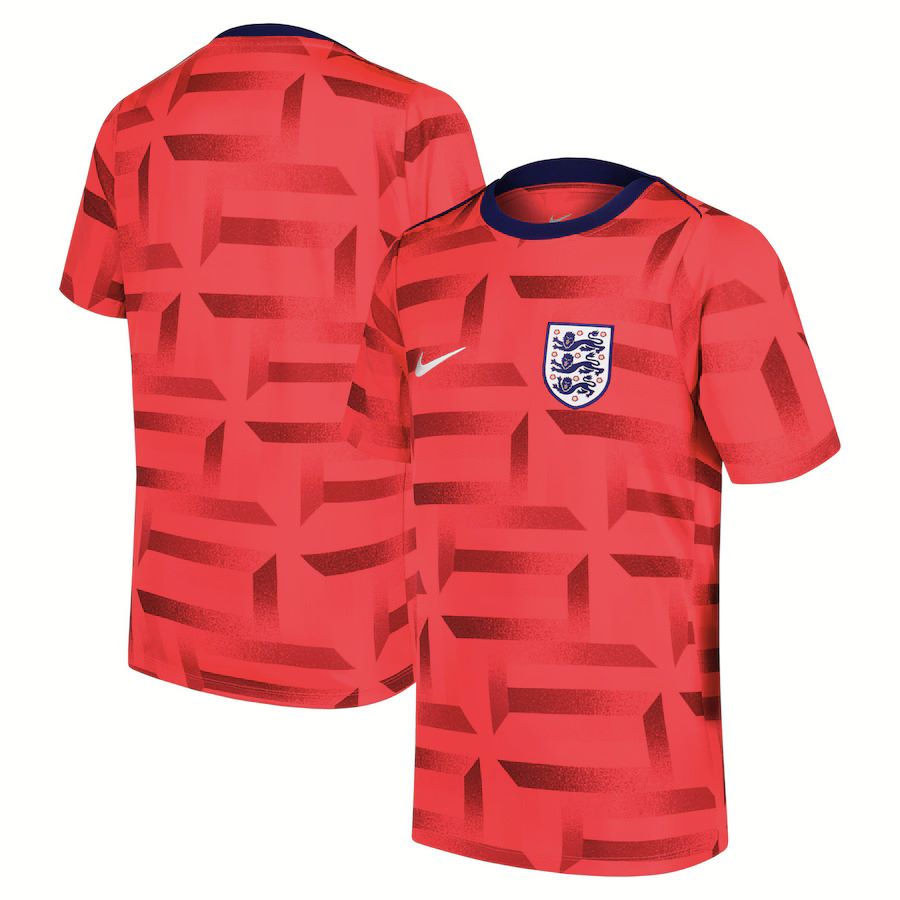 Maillot Pre Match Angleterre 2025 2026 Rouge (2)